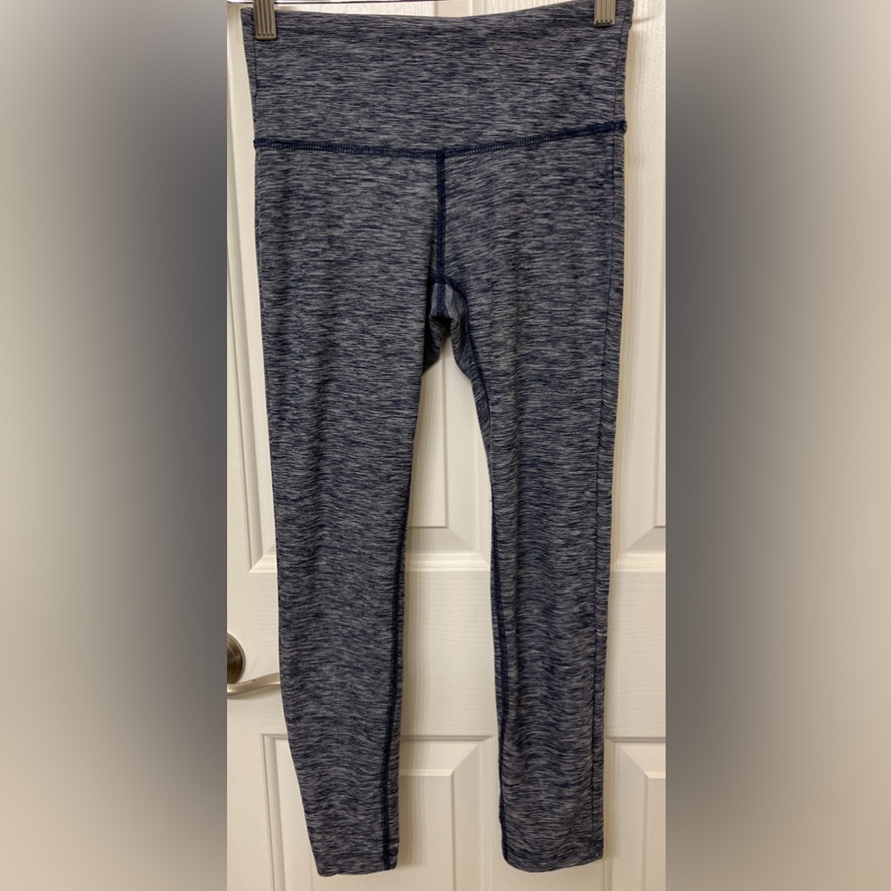 New Balance Blue Heathered Yoga/Athletic Leggings